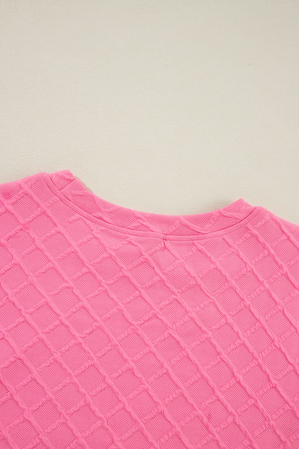 Sachet pink checkered lounge set - Love Salve